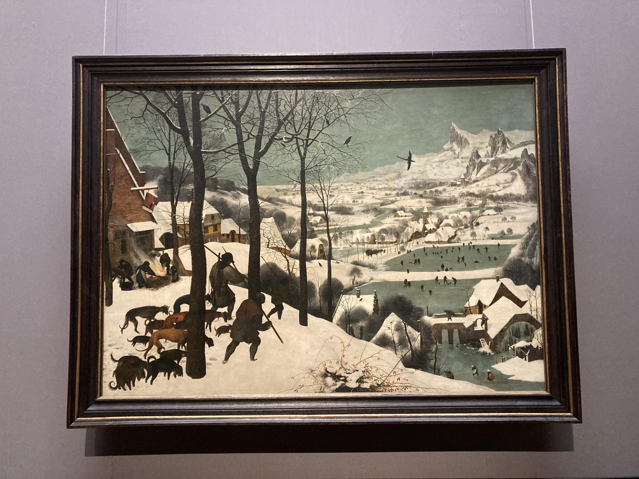 „Vânători în zăpadă”, Pieter Bruegel cel Bătrân